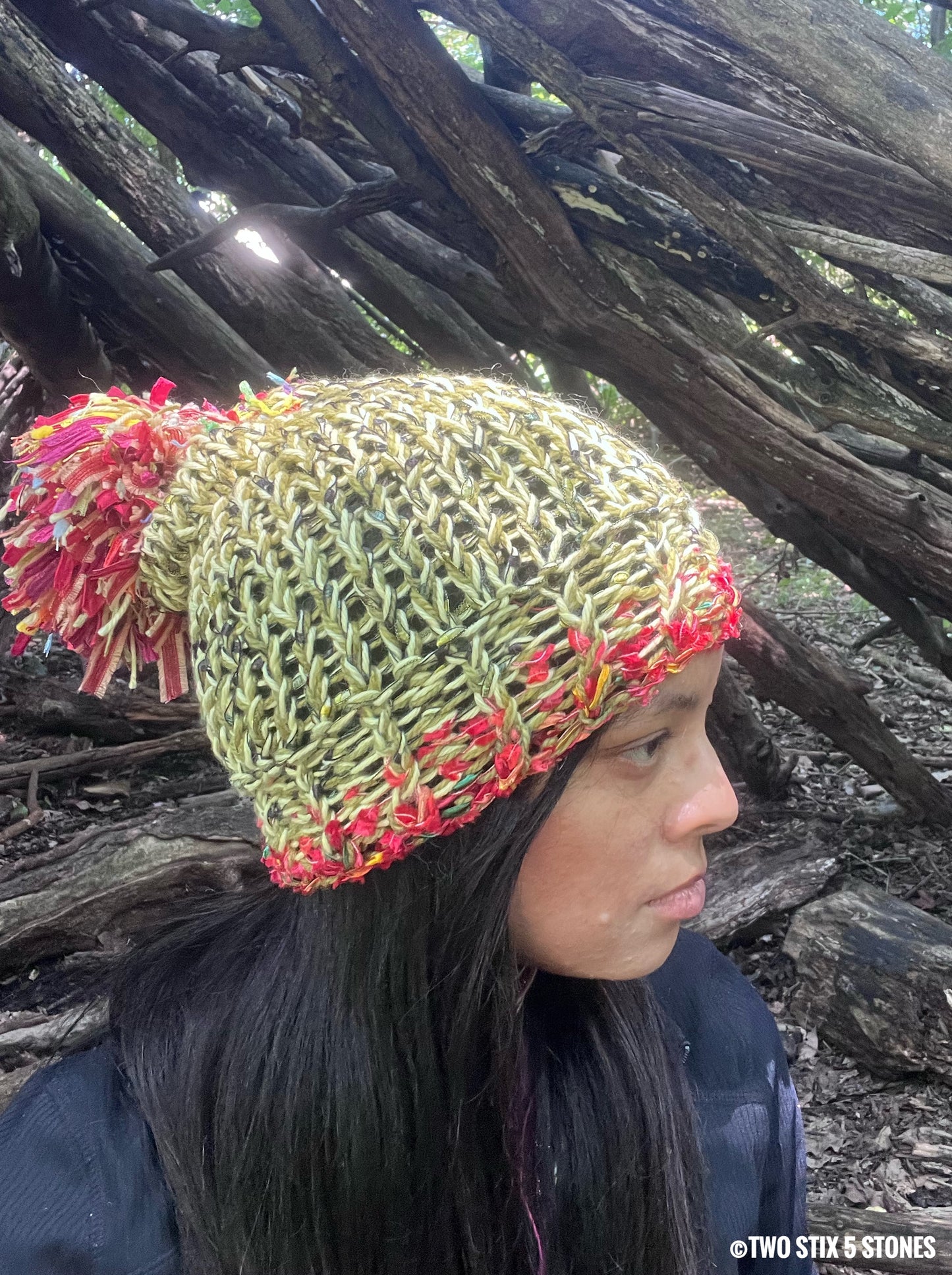 Luxe Beanie w/Funky Pom Pom