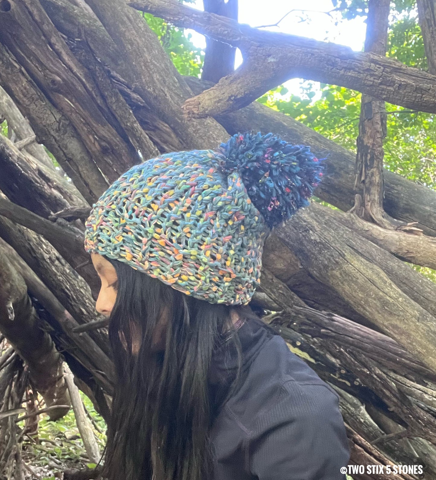 Luxe Beanie w/Funky Pom Pom