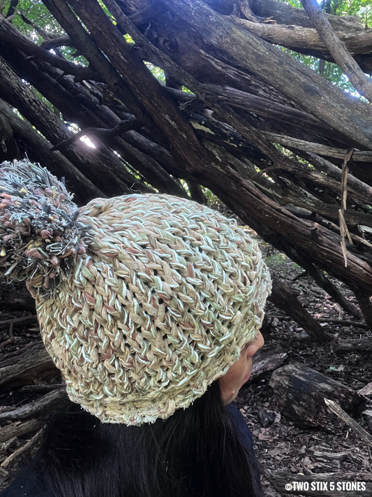 Luxe Beanie w/Funky Pom Pom