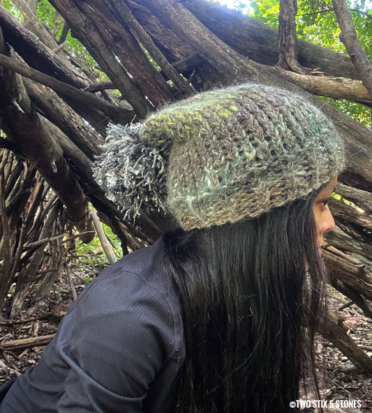 Luxe Beanie w/Funky Pom Pom