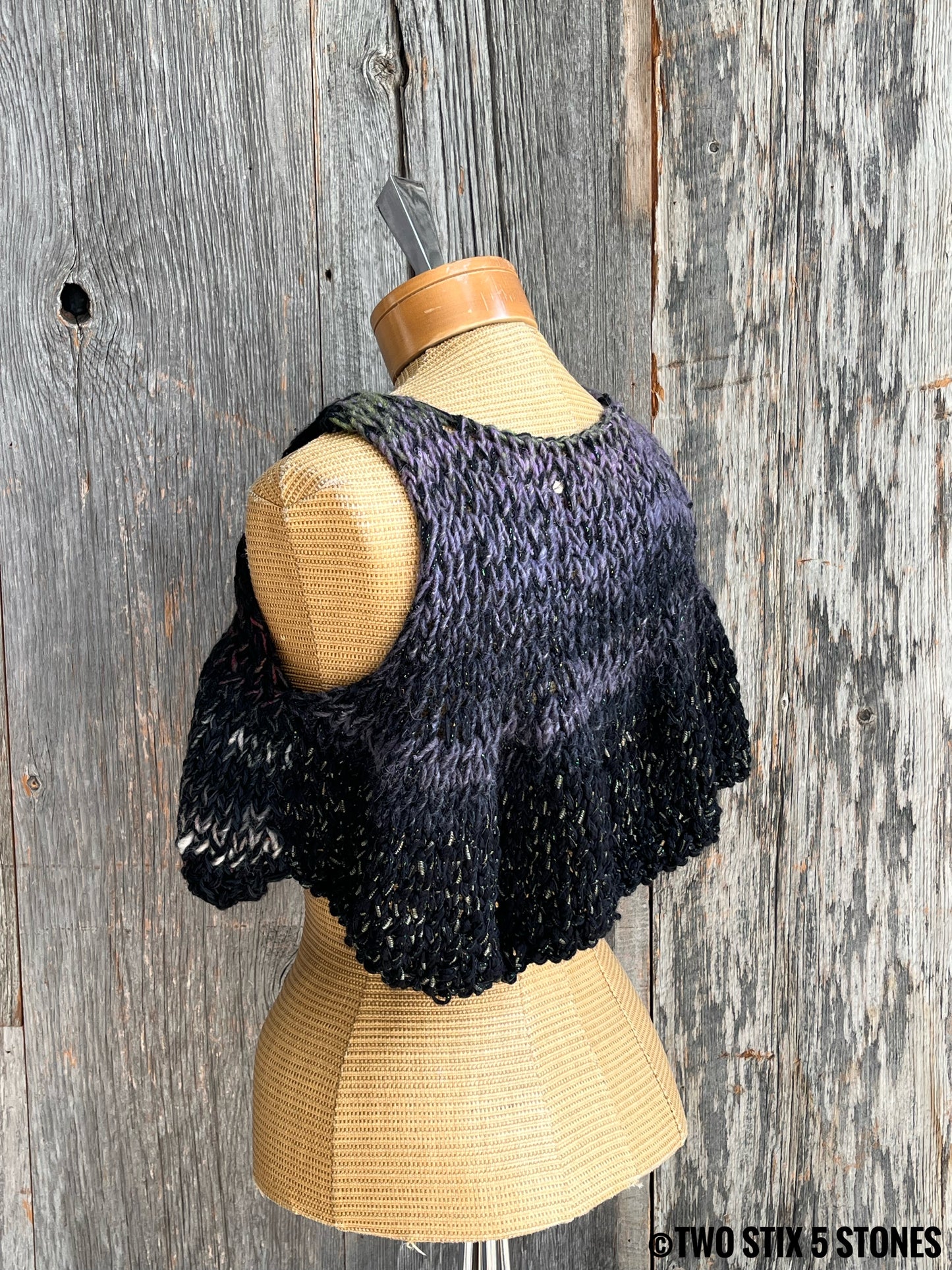 Crop Handknit Slipover