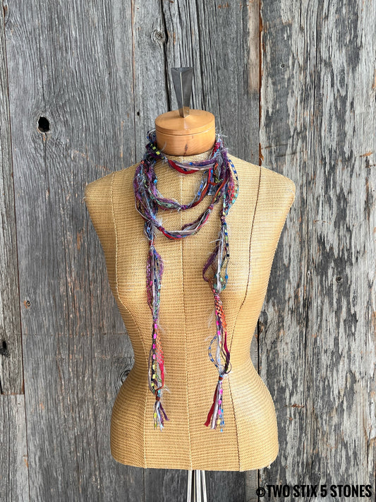 Skinny Decorative Scarf