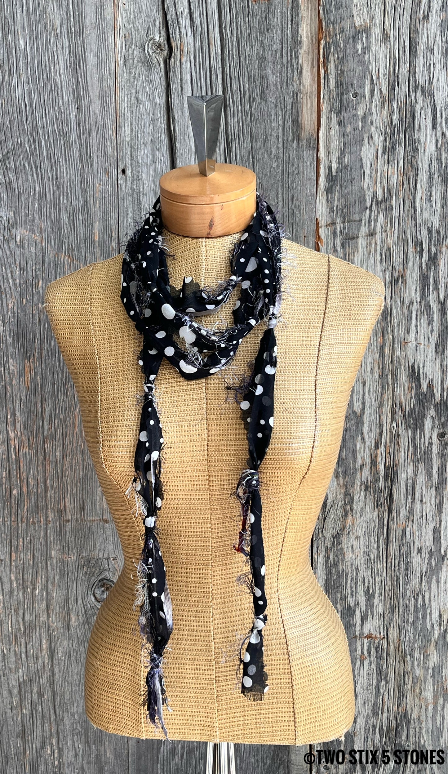 Skinny Decorative Scarf