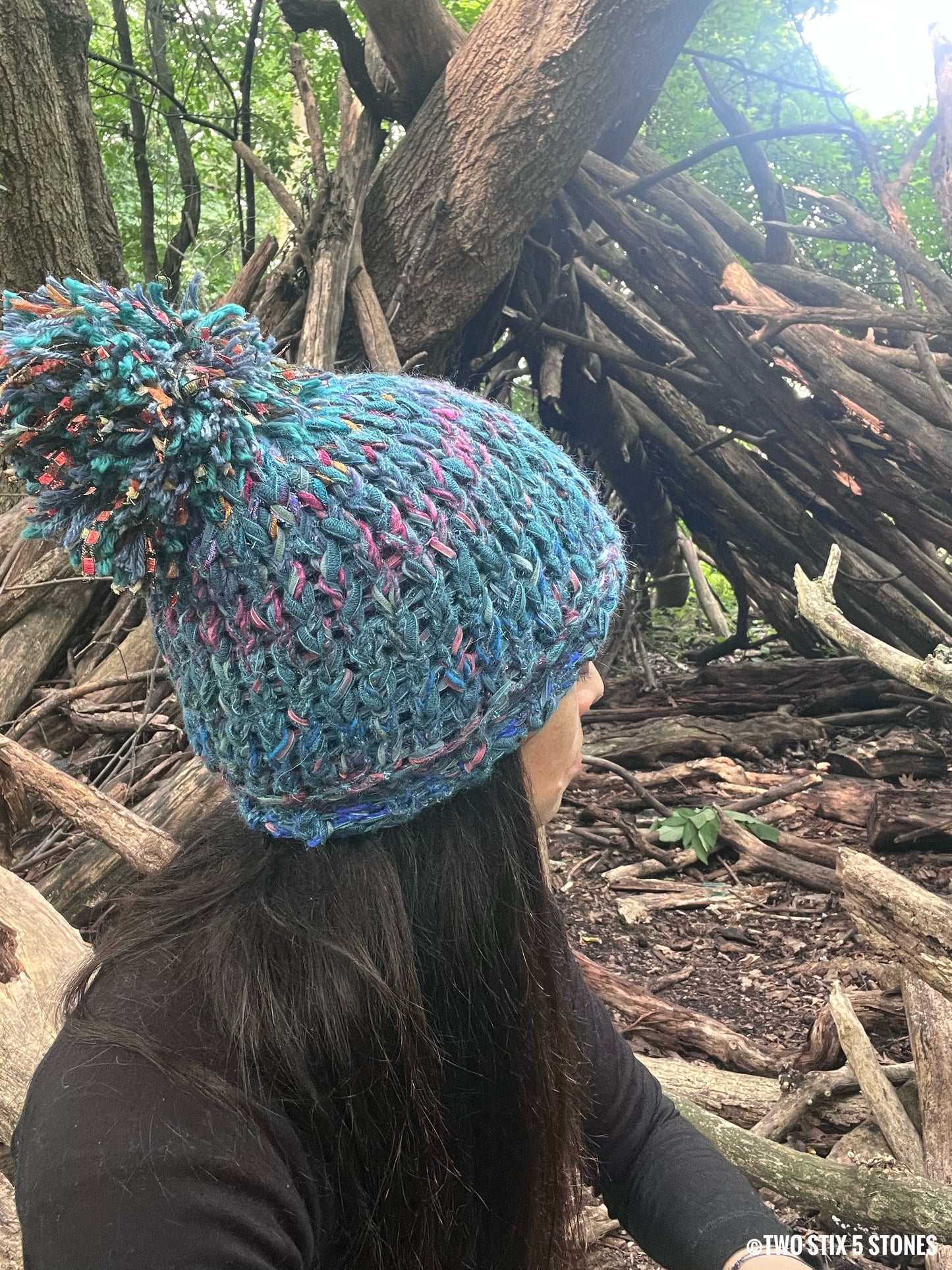 Luxe Beanie w/Funky Pom Pom