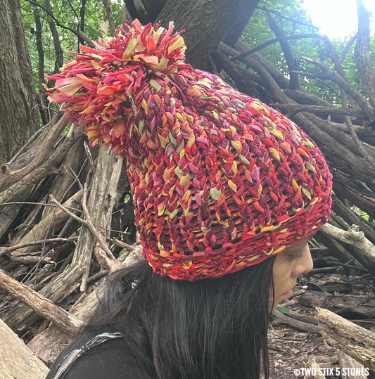 Luxe Beanie w/Funky Pom Pom