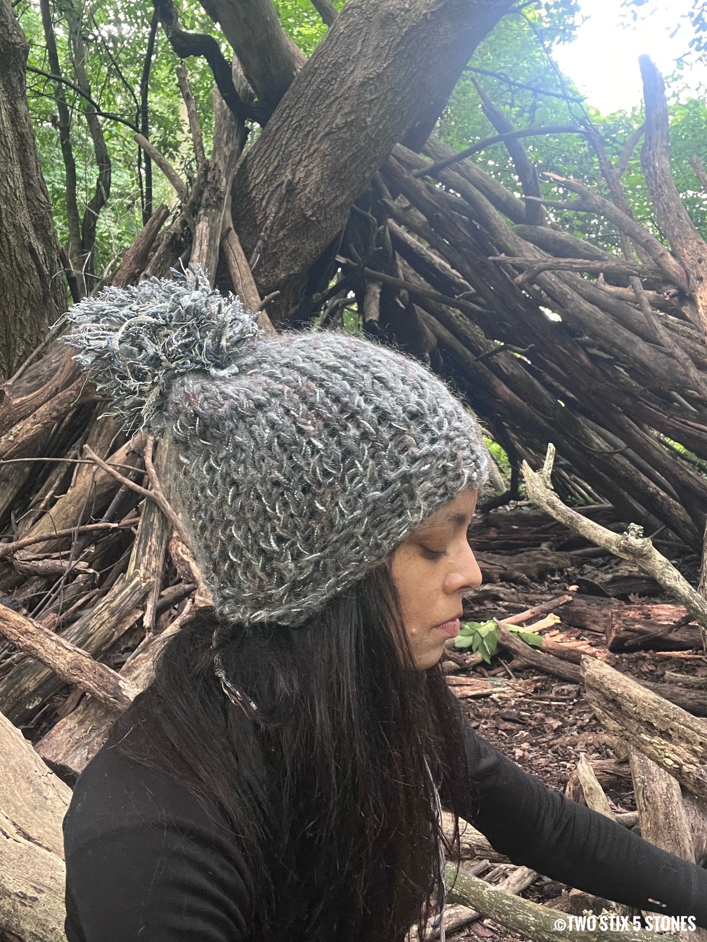 Luxe Beanie w/Funky Pom Pom