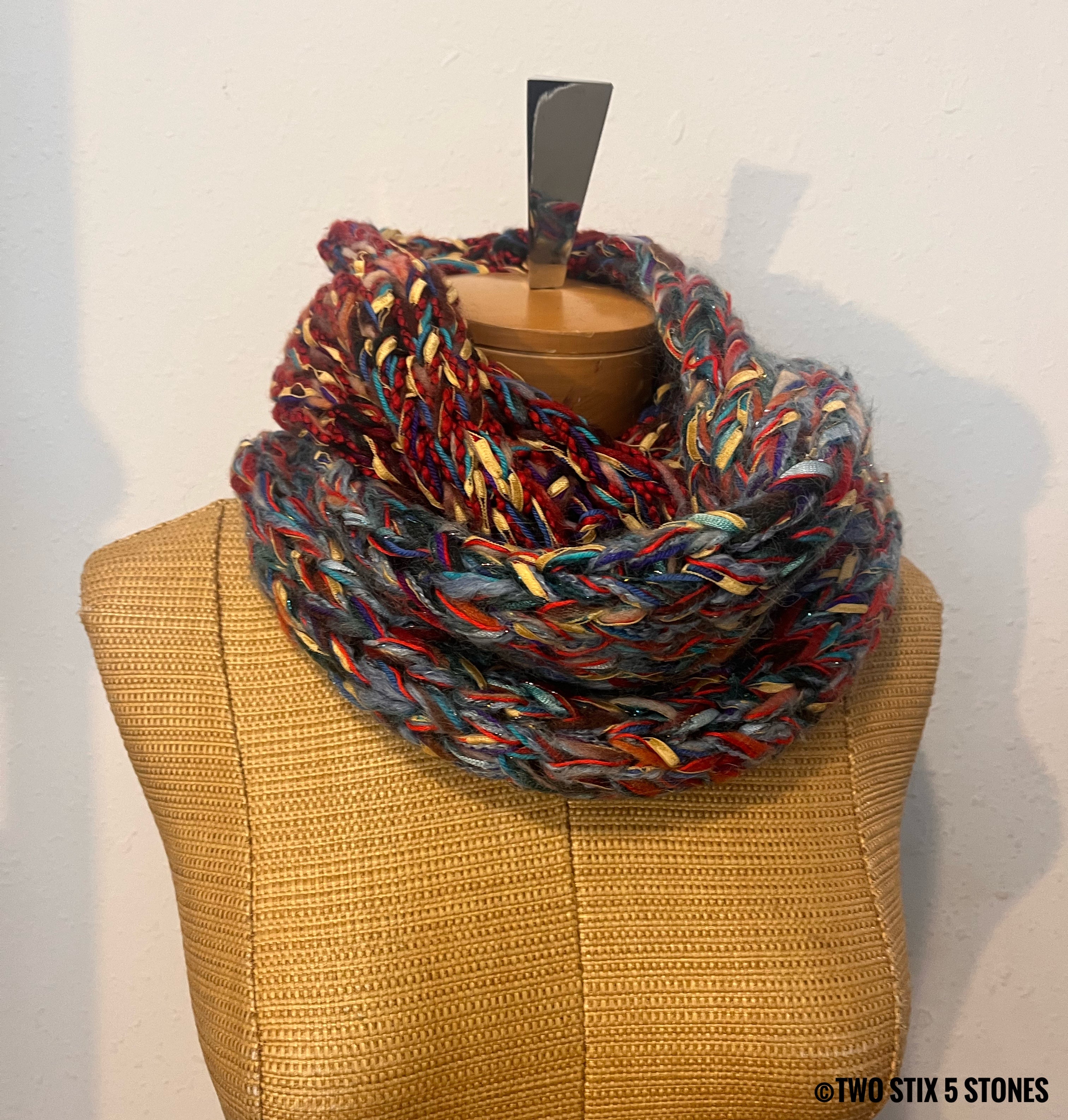 Colorful Infinity Scarf