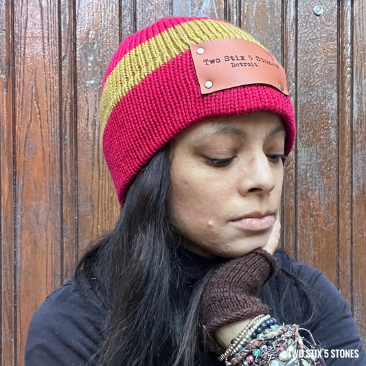Two Stix 5 Stones Detroit Beanie