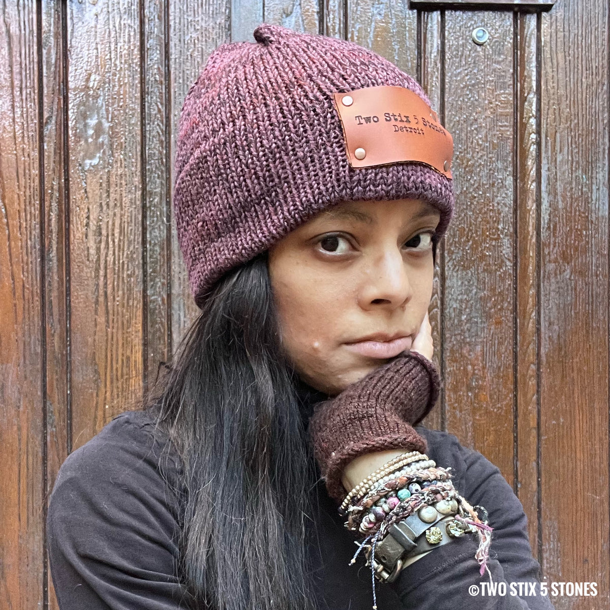 Two Stix 5 Stones Detroit Beanie