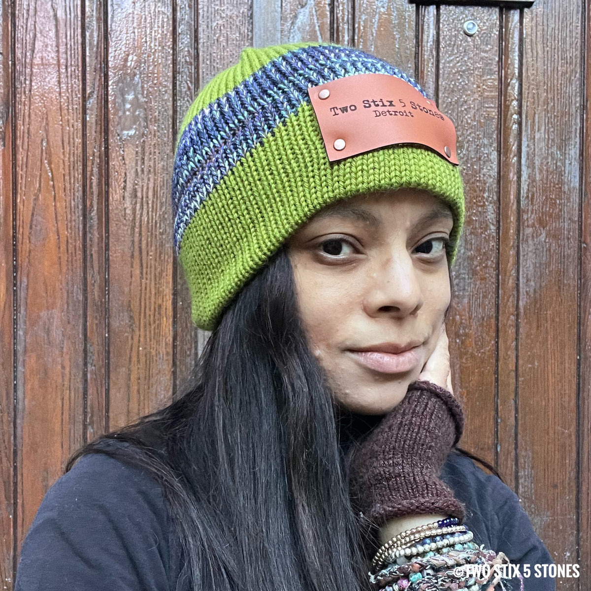 Two Stix 5 Stones Detroit Beanie