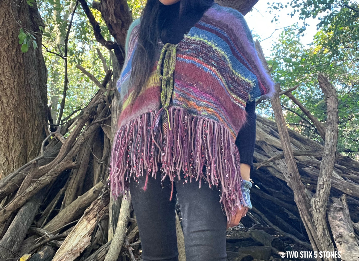 Luxe Hand-Loomed Kimono w/Ties