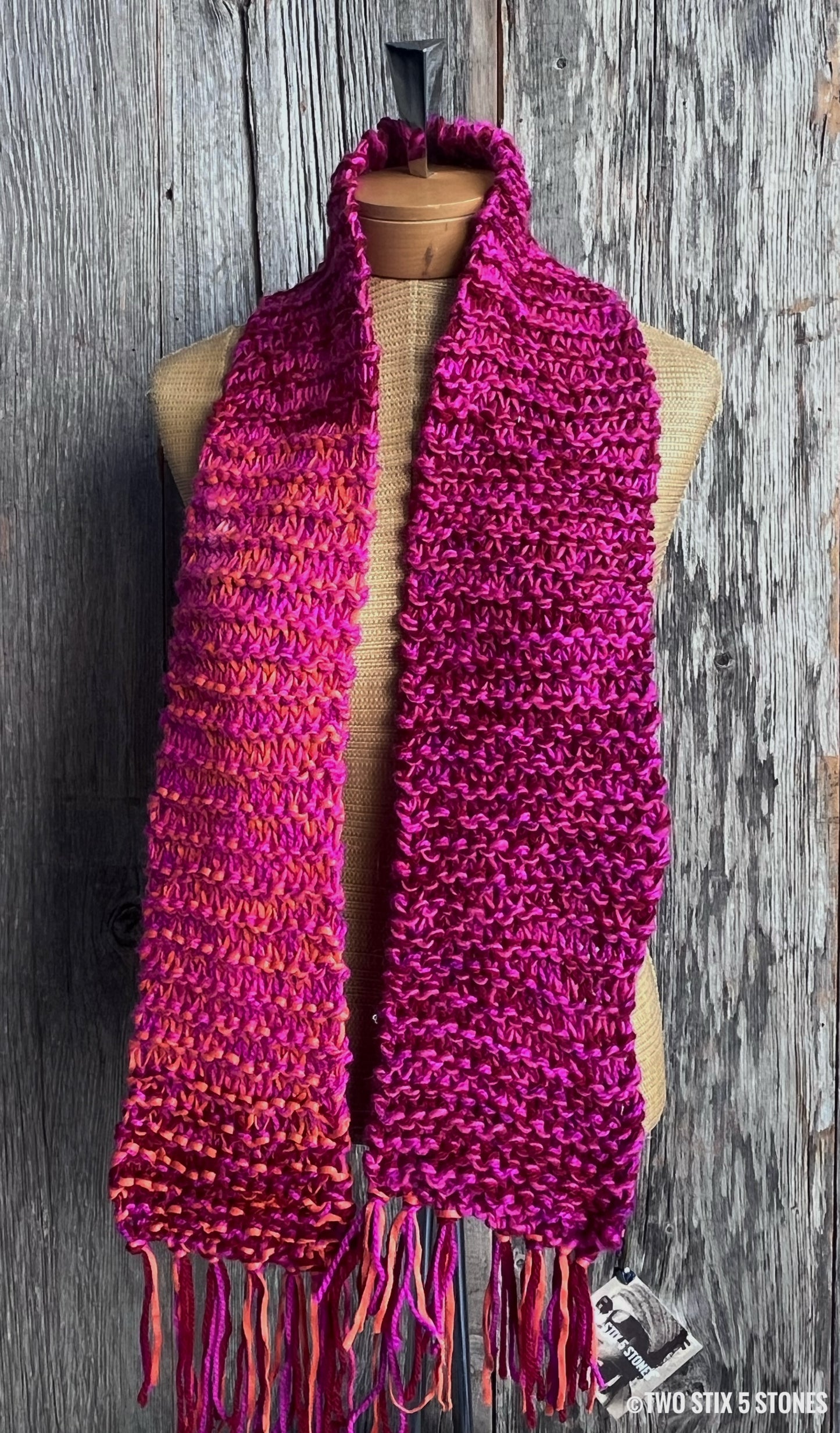 Scarf w/Fringe