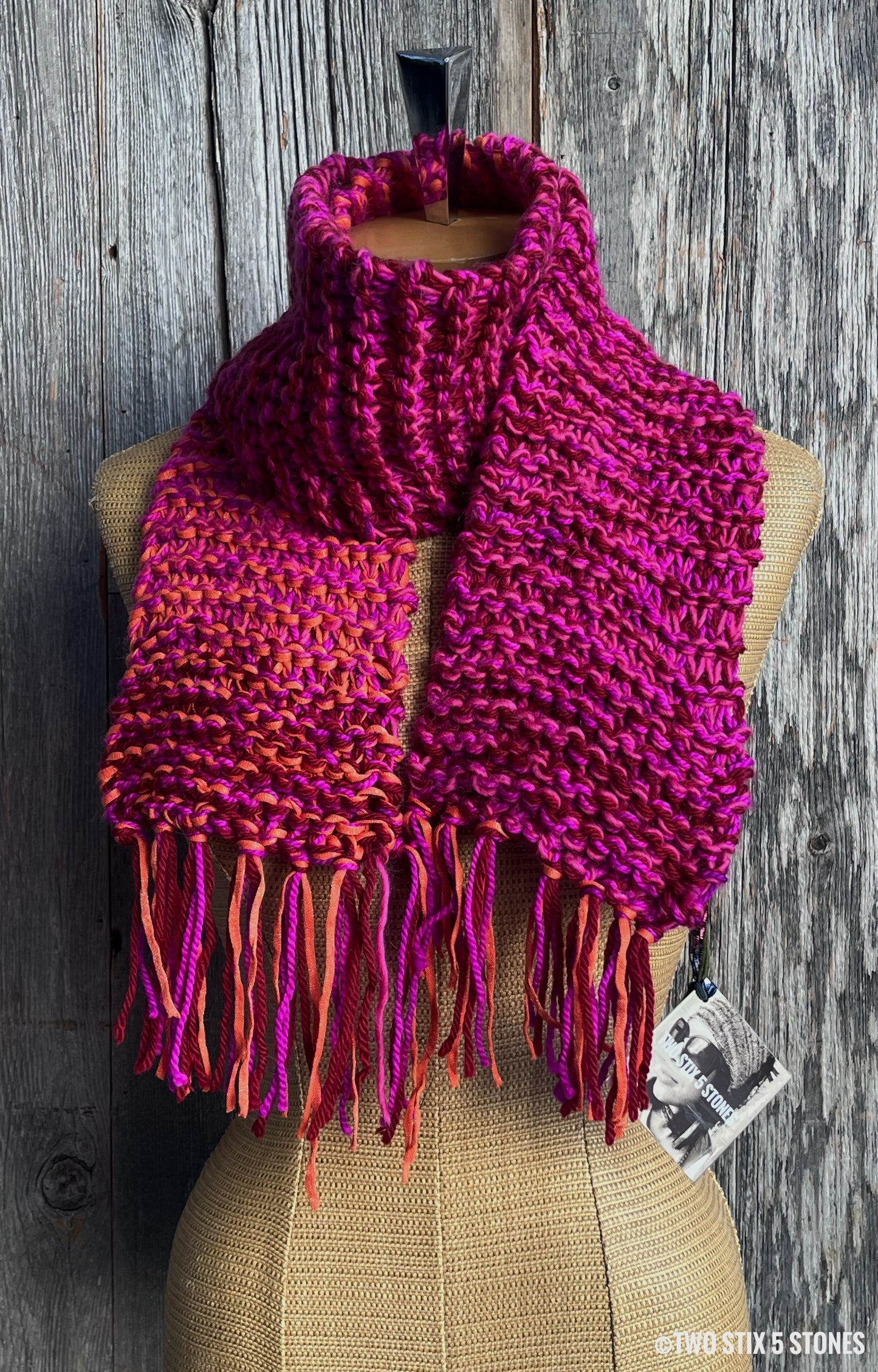 Scarf w/Fringe