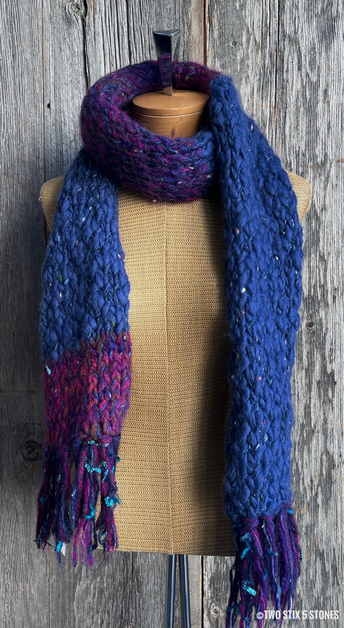 Scarf w/Fringe