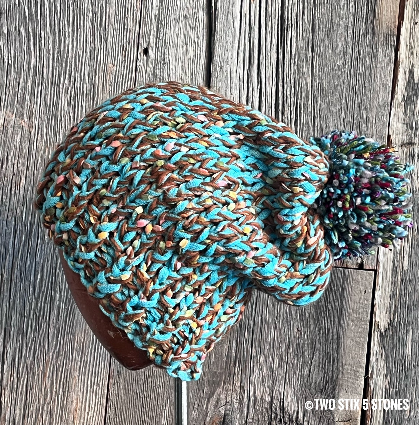 Luxe Beanie w/Funky Pom Pom