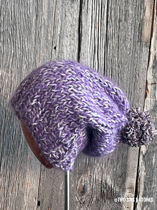 Luxe Beanie w/Funky Pom Pom