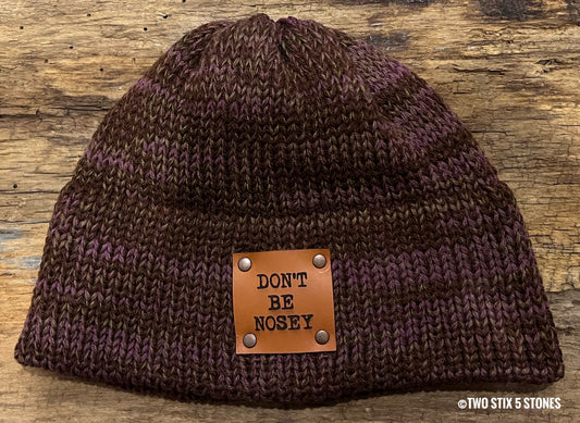 Don’t Be Nosey Beanie