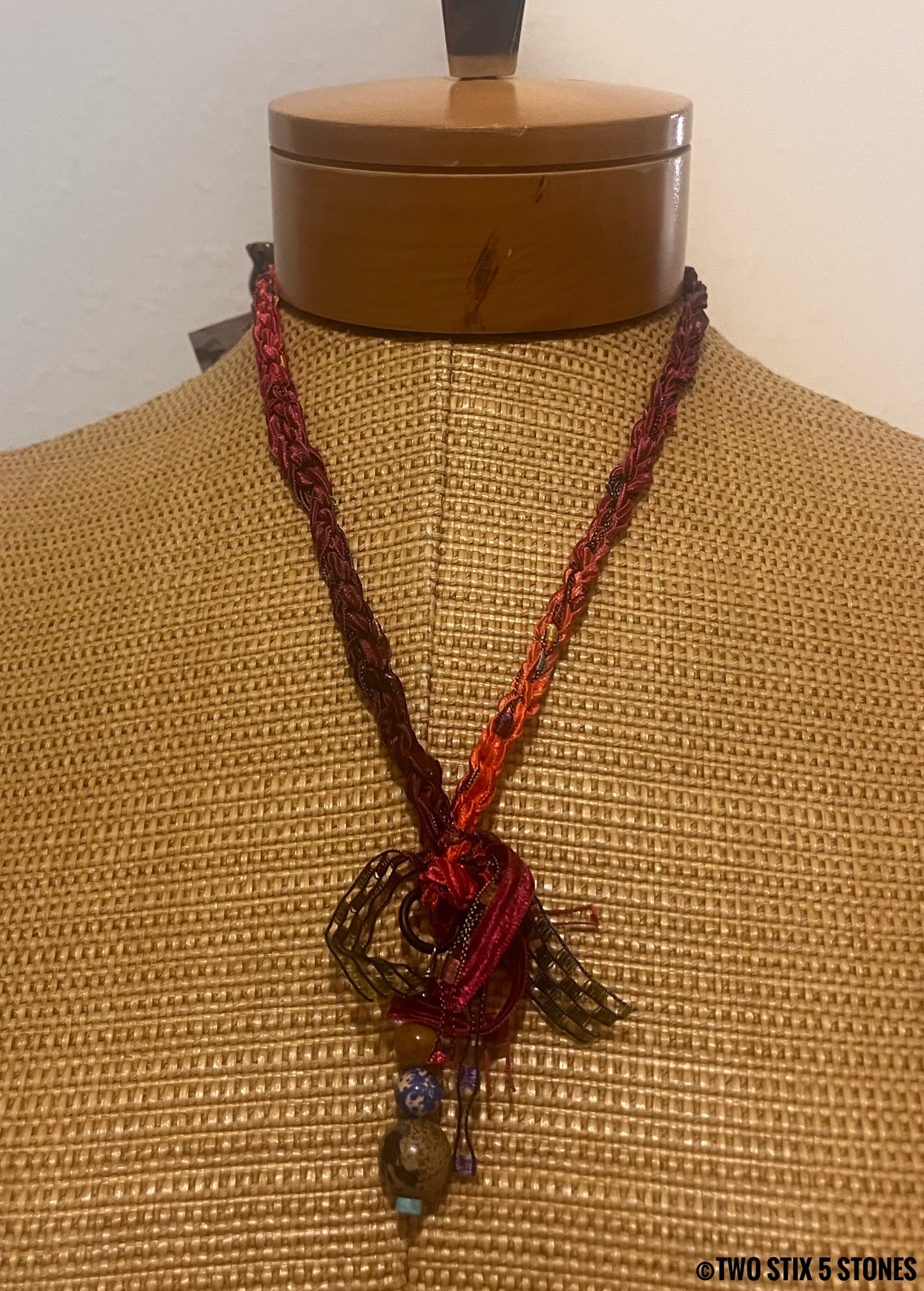 Fiber Necklace