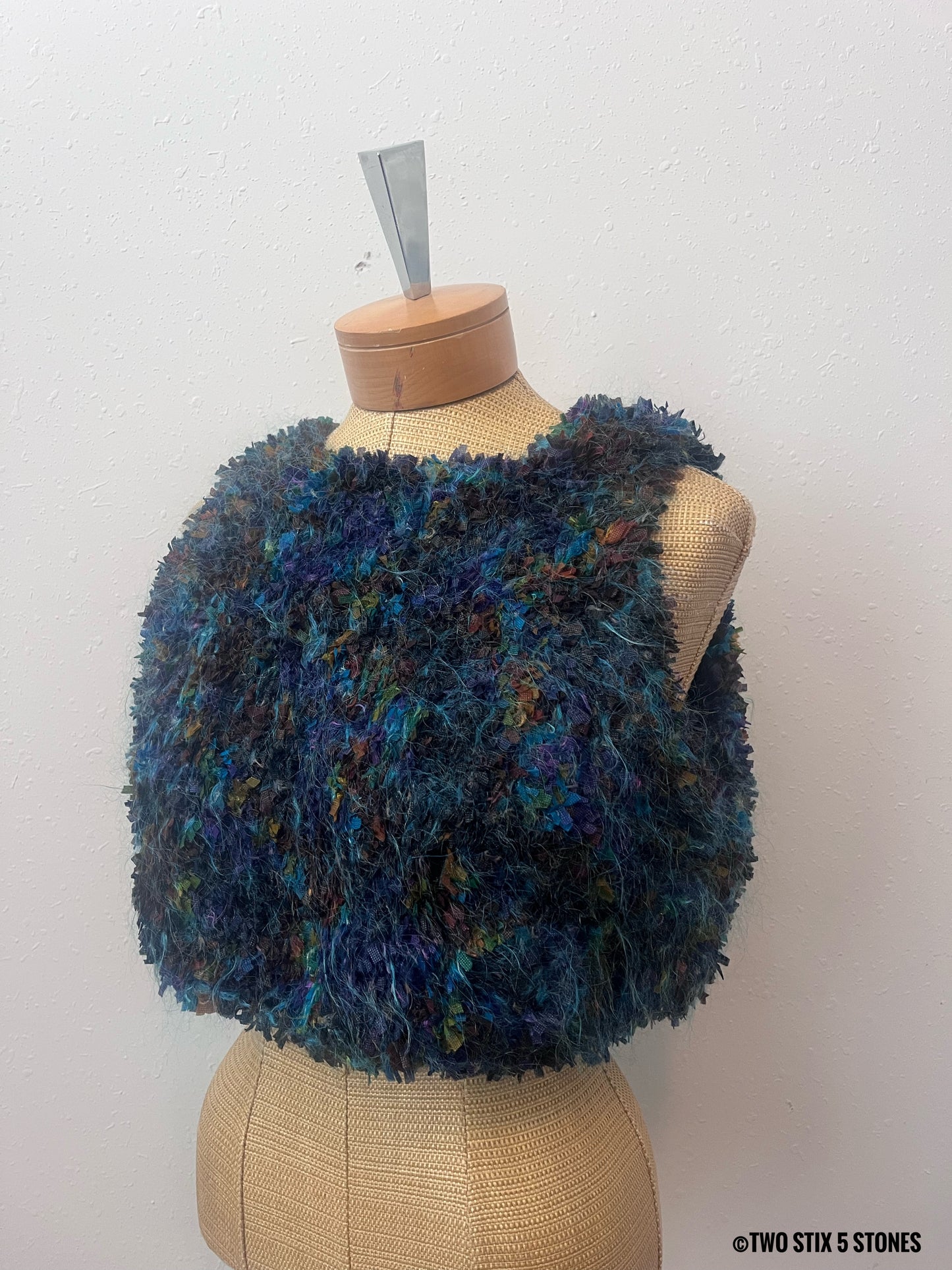 Crop Handknit Slipover