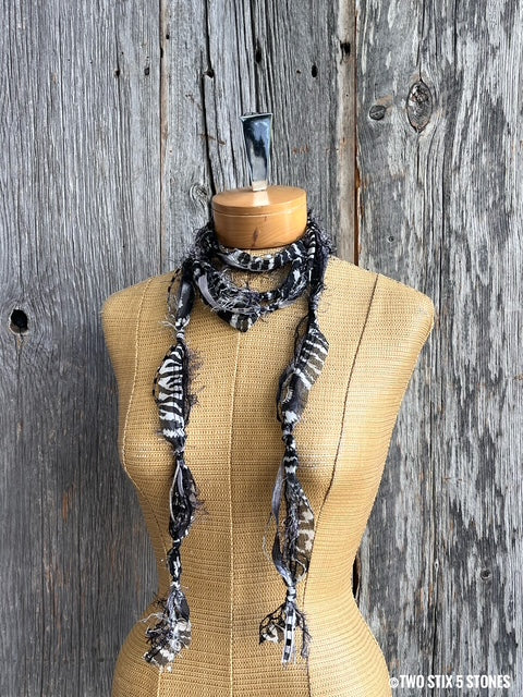 Skinny Decorative Scarf