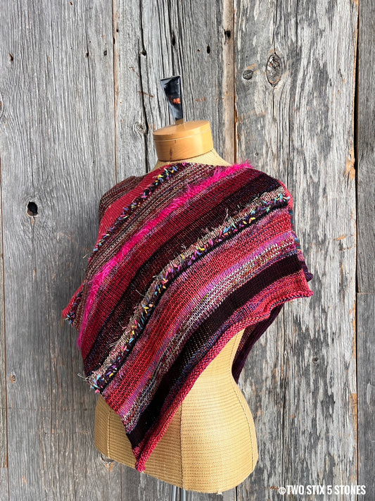 Luxe Vibrant Poncho