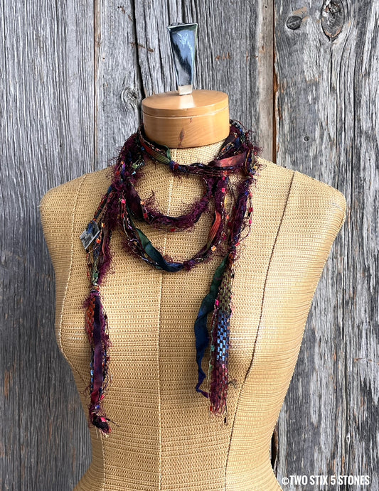 Skinny Decorative Scarf