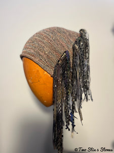 Neutral Tweed Signature *Funky Chic* Hat