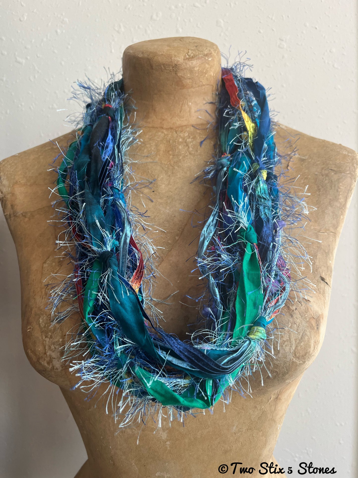 Fiber Necklace w/Band