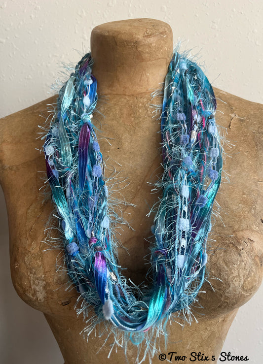 Fiber Necklace w/Band