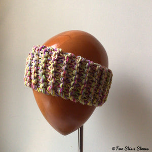 Pastel Tweed Knit Headband