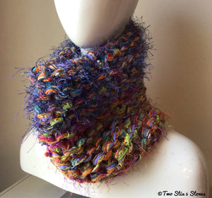 Luxe Exotic Vibrant KnitCowl