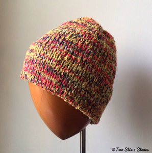 Electric Tweed Knit Beanie