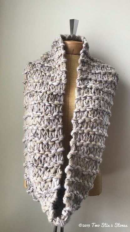 Luxe Oatmeal Infinity Scarf