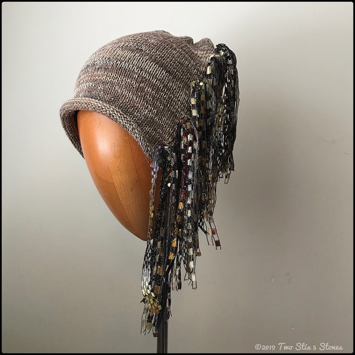 Mocha Tweed Signature *Funky Chic Hat*