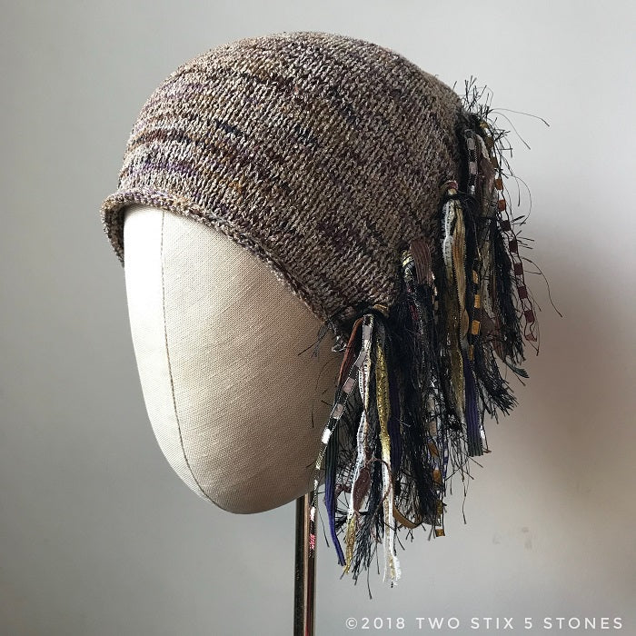 Brown Tweed *Funky Chic Hat* (FCNA16)