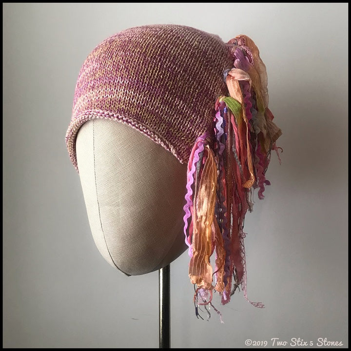 Pink Tweed Signature "Funky Chic Hat"