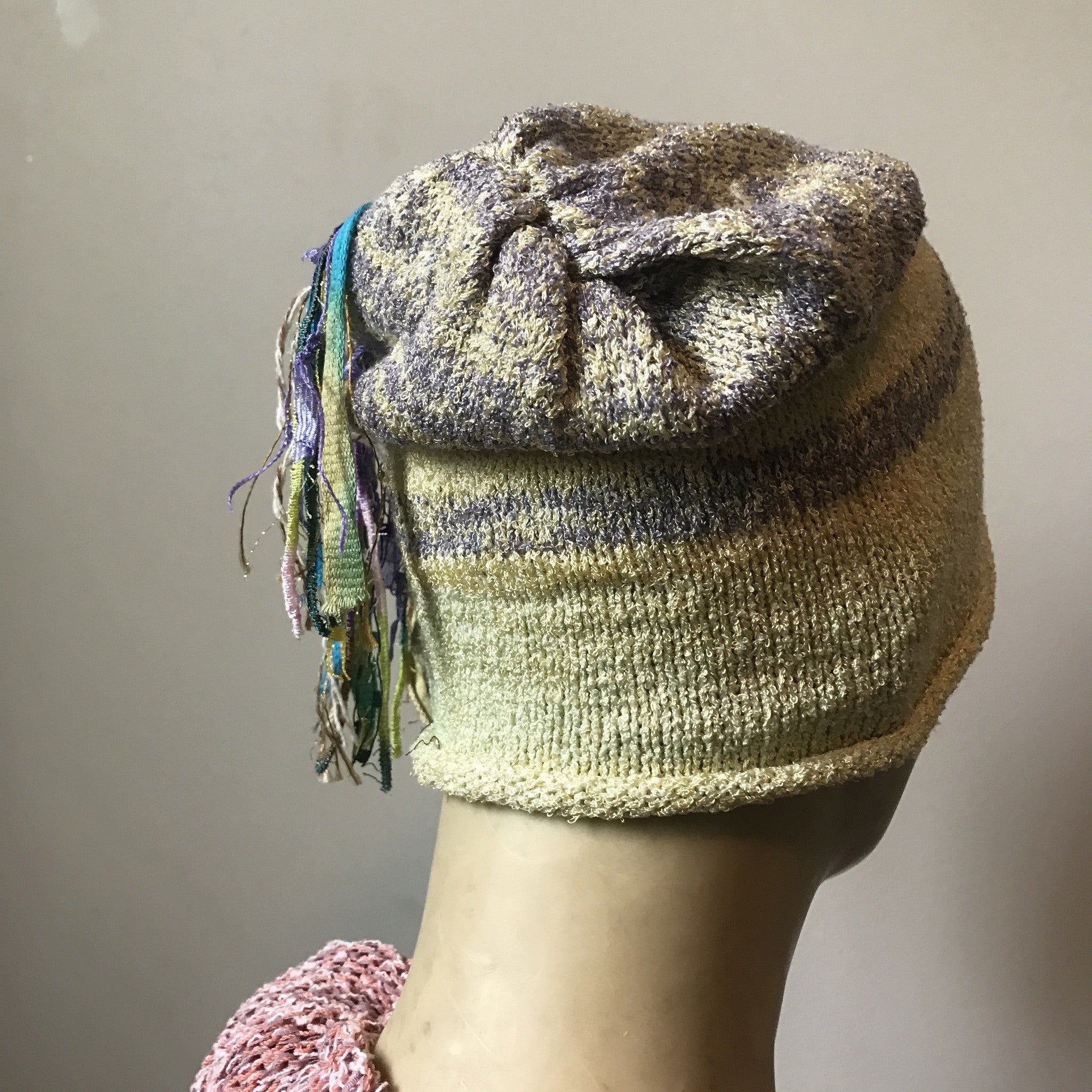 Pastel Tweed Funky Chic Hat (FH11)