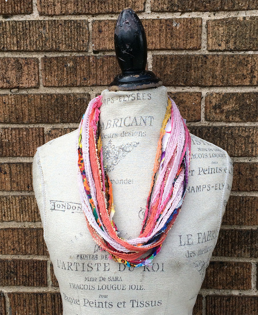 Fiber Necklace