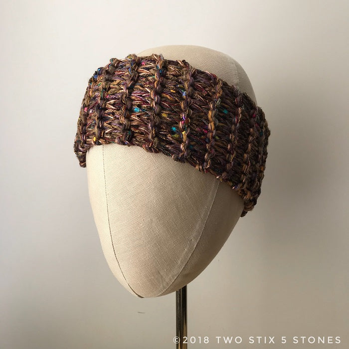 Brown Tweed Headband (HB002)