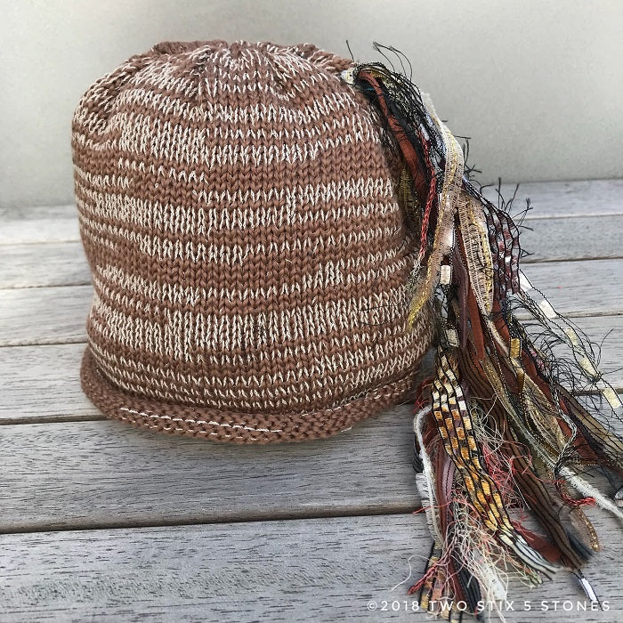 Brown Tweed *Funky Chic Hat* (BCF03)