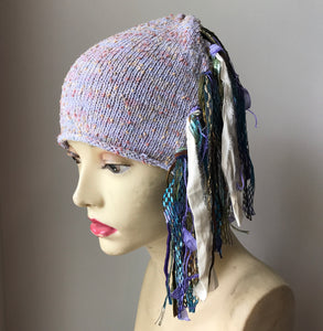 Lavender Tweed Funky Chic Hat, (FH24)