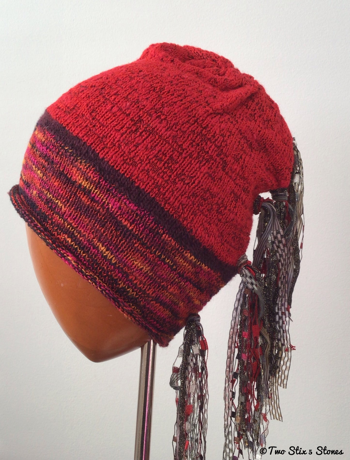 Red Tweed Signature *Funky Chic* Hat