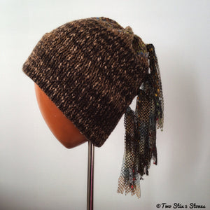 Brown Tweed Signature *Funky Chic* Hat