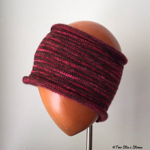 Cranberry Knit Headband
