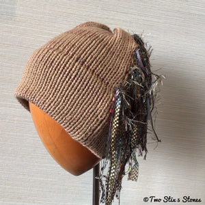Camel Tweed Signature *Funky Chic* Hat