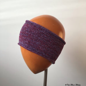 Purple Knit Headband