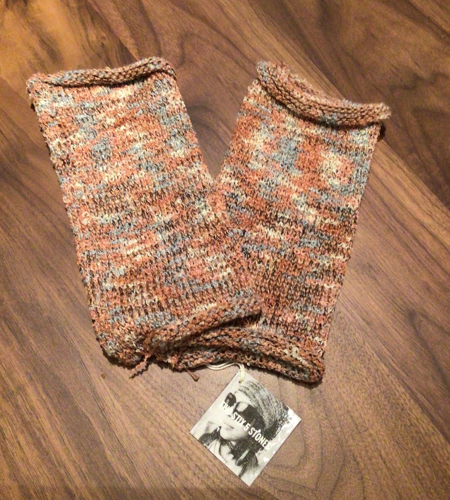 Neutral  Fingerless Gloves