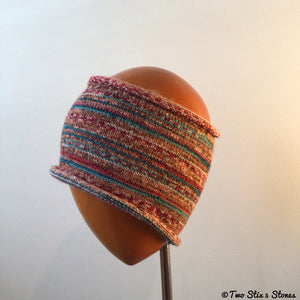 Variegated Tweed Knit Headband