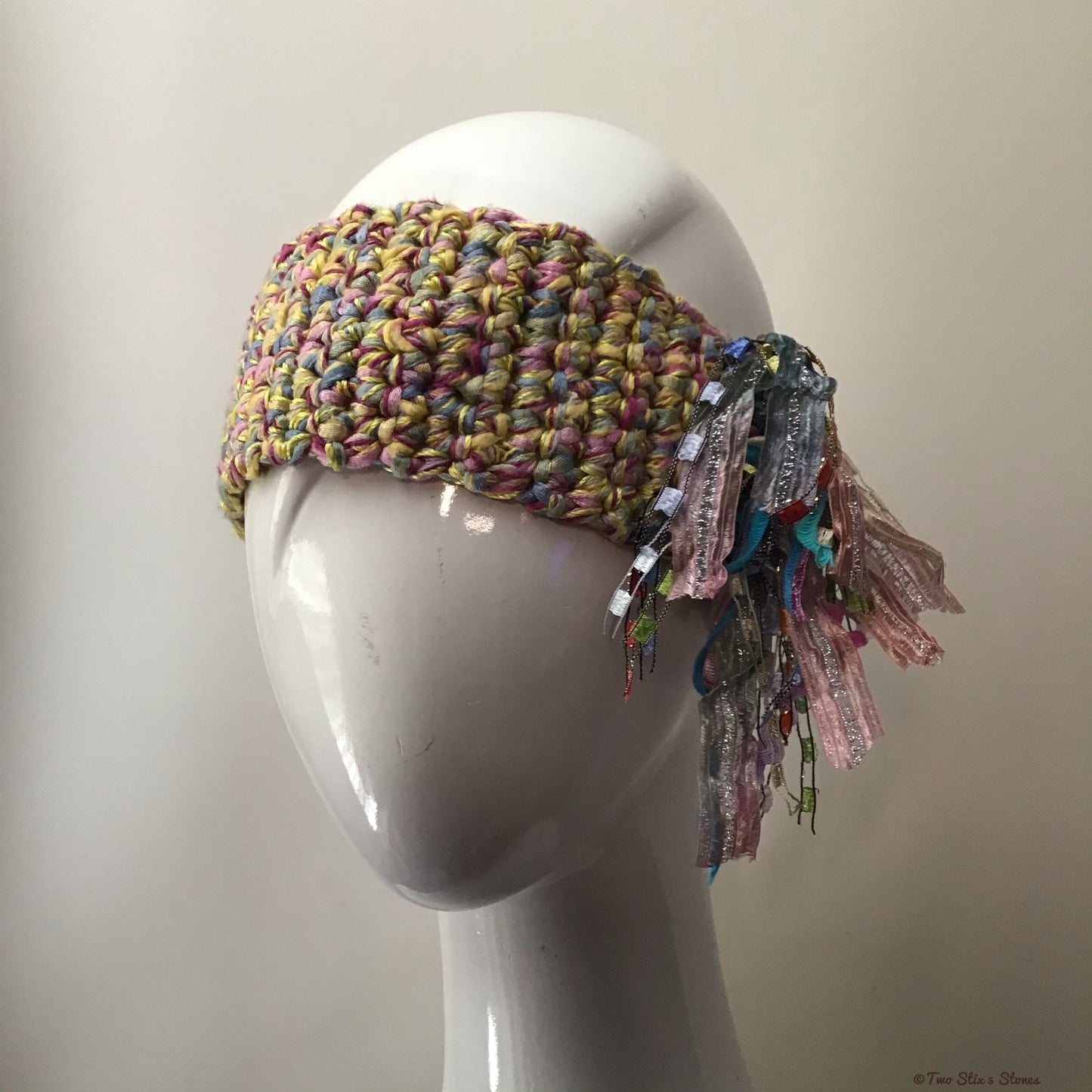 Yellow Tweed *Funky Chic* Headband