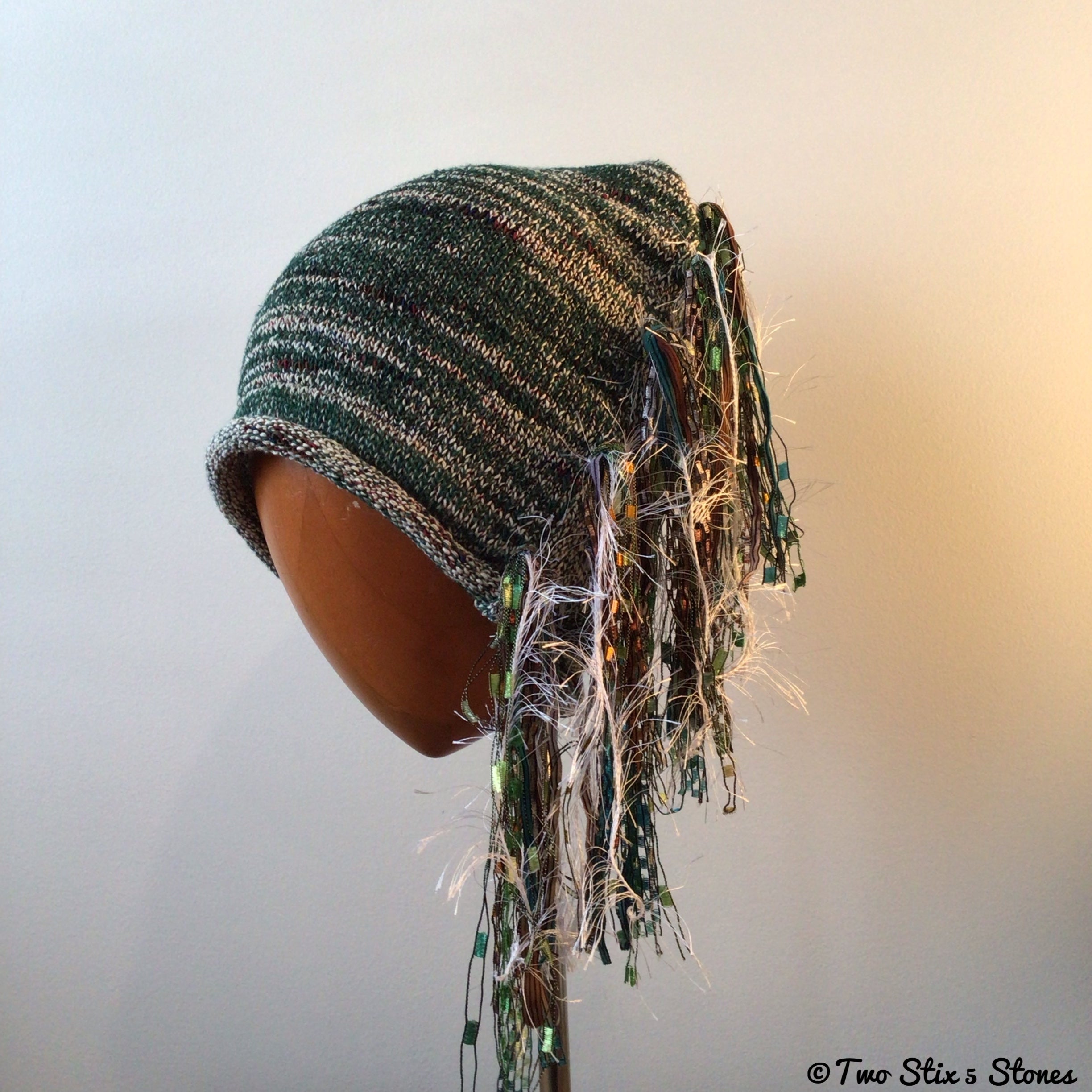 Green Tweed Signature *Funky Chic* Hat